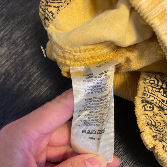 Free People Yellow Corduroy Pants - Picture 4 of 5